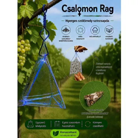 Csalamon Nyerges Szőlőmoly Csapda  2db ( RAG )