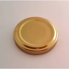 Befőttes üveg tető  38*96mm arany /300ml / 7726